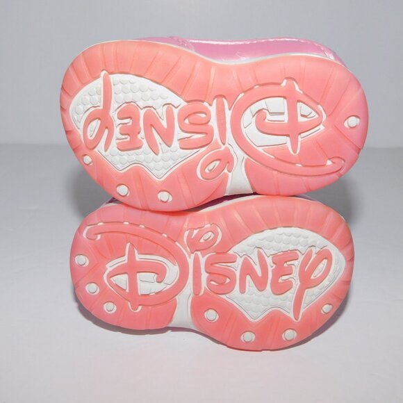VTG Disney Minnie Mouse Pink White Baby Girl size 1 Sneaker Running Shoes 0-3 m - Picture 8 of 9